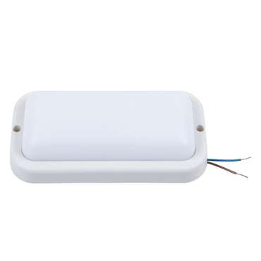 Накладной светильник ULW-Q228 18W/6500K IP65 WHITE (пластик, цвет белый)