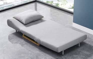 Кресло-кровать Rosy серого цвета