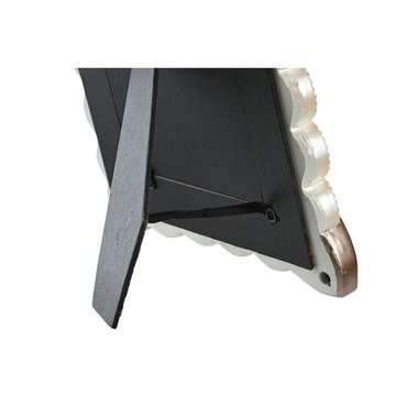 Фоторамка DKD Home Decor 22,8 x 2,6 x 28,6 cm Стеклянный Медь Белый Смола романтик