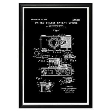 Арт-постер Патент на фотокамеру 1936