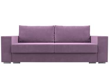 Прямой диван-кровать Исланд сиреневого цвета