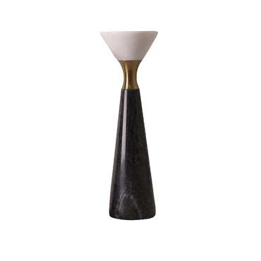 Декоративный подсвечник Black & White Candleholder черного цвета