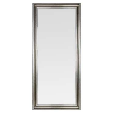Настенное зеркало Santica в раме серебряного цвета