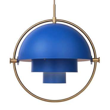 Подвесной светильник Louis Weisdorff Multi-lite Pendant синего цвета