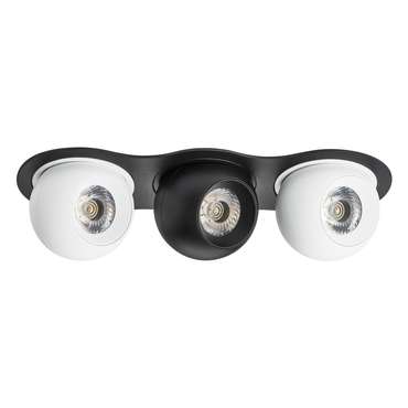 Светильник INTERO LED 9W*3 850LM*3 24G ЧЕРНЫЙ/БЕЛЫЙ 3000K (217637+217062+217072+217062)