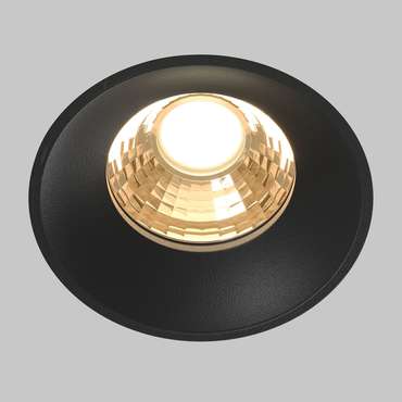 Встраиваемый светильник Technical DL058-12W2.7K-TRS-B Round Downlight