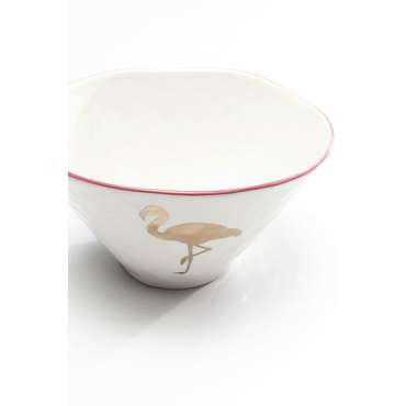 Тарелка Flamingo из фарфора
