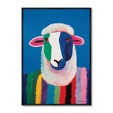Репродукция картины Sheep couple, No 2, 2024г.