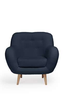 Кресло Элефант темно-синего цвета