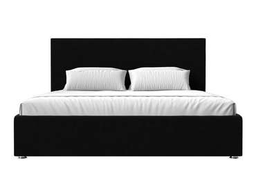 Кровать Кариба 160х200 черного цвета с подъемным механизмом 