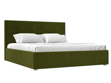 Кровать Кариба 180х200 зеленого цвета с подъемным механизмом