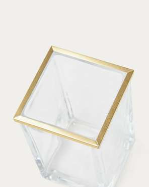 Держатель для зубных щеток Soanet из стекла и металла 