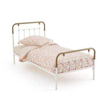 Металлическая кровать Asper 90x190 белого цвета