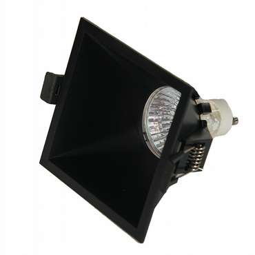 Встраиваемый светильник Lambordjini 6842 (пластик, цвет черный)