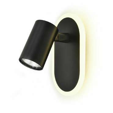 Спот Omega 10222/2LED Black (металл, цвет черный)