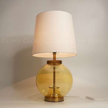 Настольная лампа Cloyd ENEIDA T1 / выс. 63 см - латунь