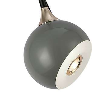 Подвес Тимо серый d12 h200 Led 8W (4000K) с лифтом