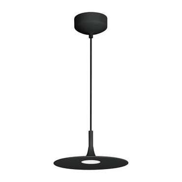 Подвесной светодиодный светильник Fiore M 3000К черного цвета