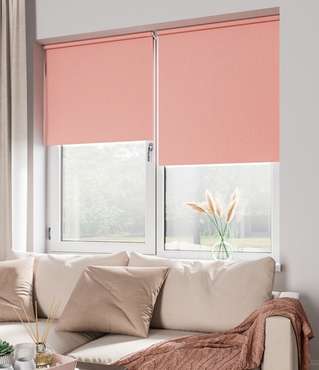 Мини Ролета Блэкаут 47х175 коралл