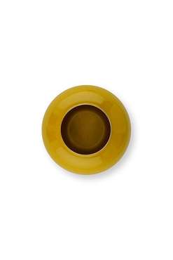 Мини-ваза Oval Yellow, 14 см