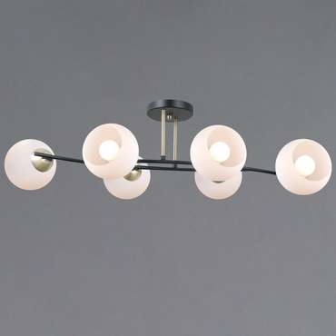 IL0798-6CSQ-25 BK AB TRENTO светильник потолочный