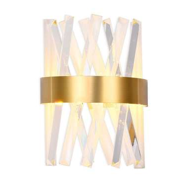 Настенный светодиодный светильник Traditional золотого цвета