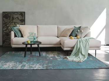 Угловой диван Ricadi бежевого цвета