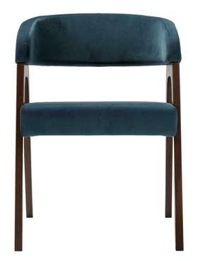 Стул-кресло Baxter сине-коричневого цвета