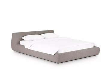 Кровать Vatta 140х200 бежево-серого цвета без подъемного механизма