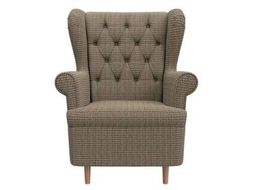 Кресло Торин Люкс коричнево-бежевого цвета