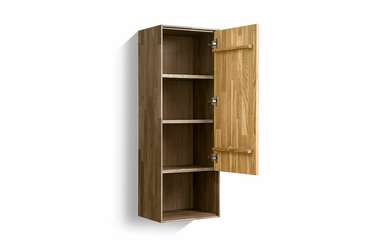 Шкаф навесной правый Irving Design коричневого цвета
