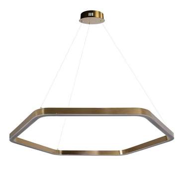 Подвесная люстра Titanium 100 золотого цвета