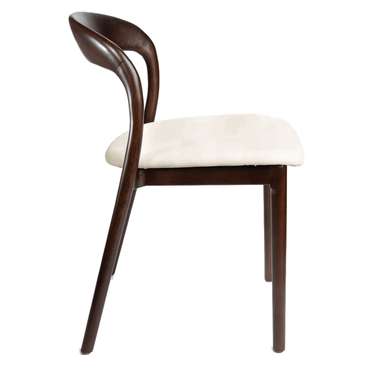 Обеденный стул Леман бежево-коричневого цвета