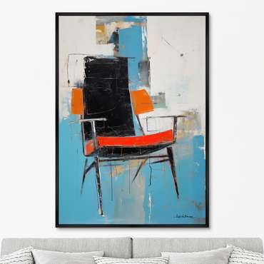 Репродукция картины Chair collection, No 2, 2024г.