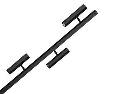 Торшер Верония черный d22 h152 Led 3*3W (4000K)
