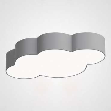 Потолочный светильник Cloud M серого цвета