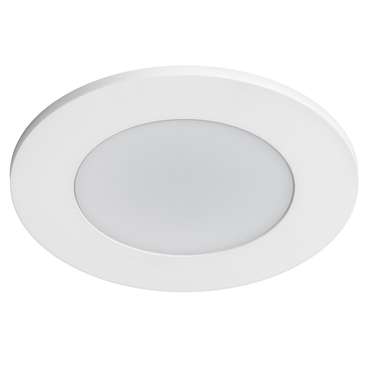 Рамка (светильник) PVC д/LED-модулей 941хх и LED-ламп D50мм PIANO ROUND БЕЛЫЙ IP65