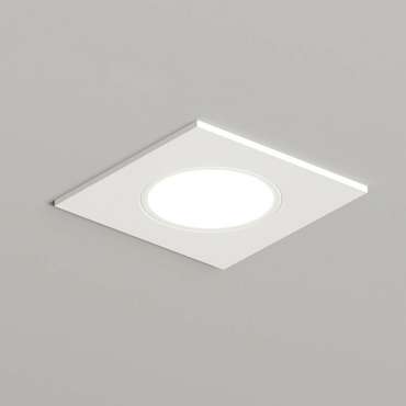 Встраиваемый светильник Port DK3102-WH (пластик, цвет белый)