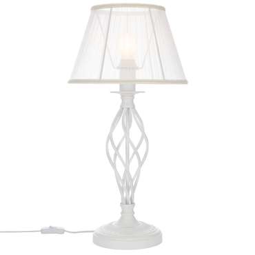 Citilux Ровена CL427810 Настольная лампа с абажуром Белая