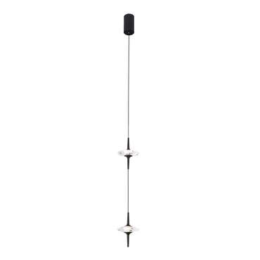 Светильник подвесной ST-Luce Черный/Прозрачный LED 2*5W 4000K ZENITH