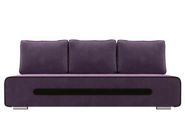 Прямой диван-кровать Приам сиреневого цвета