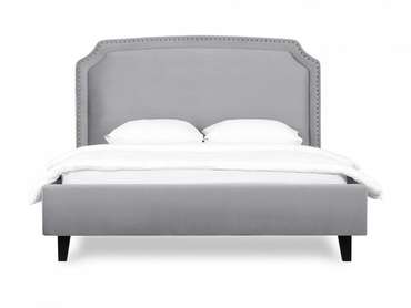 Кровать Ruan 180х200 серого цвета