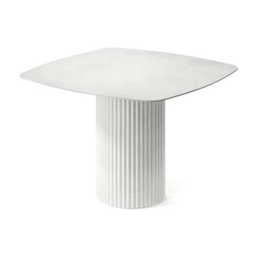 Обеденный стол квадратный Фелис белого цвета
