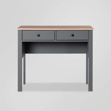 Туалетный столик Сага серого цвета