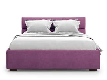 Кровать Bolsena 180х200 пурпурного цвета с подъемным механизмом 