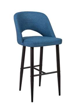 Барный стул Lars синего цвета