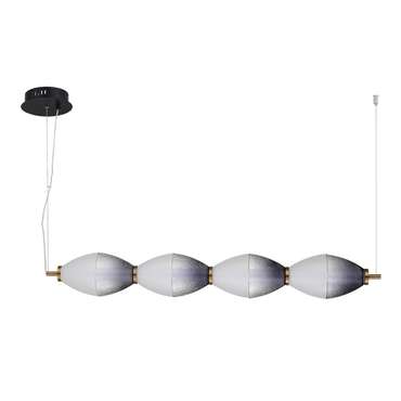 Светильник подвесной ST-Luce Черный/Белый, Дымчатый LED 1*28W 3000K ICE