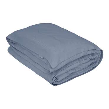 Одеяло Тиффани 195х220 серо-голубого цвета