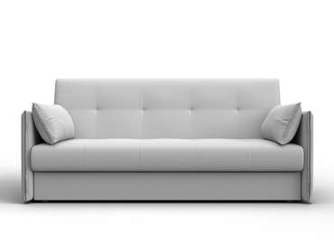 Диван-книжка Лига 018 белого цвета (экокожа)