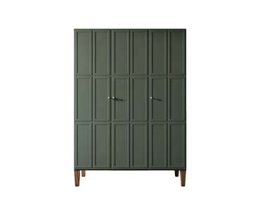 Шкаф трехстворчатый Andersen зеленого цвета